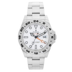 Used Rolex Explorer II Men's Stainless Steel Watch 216570