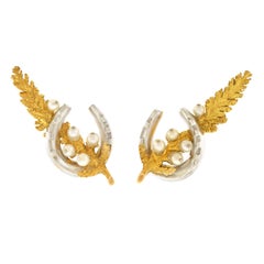 Garrard Horse Shoe Earrings