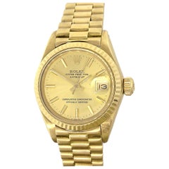 Rolex 6917 Datejust Gold Dial Ladies Watch