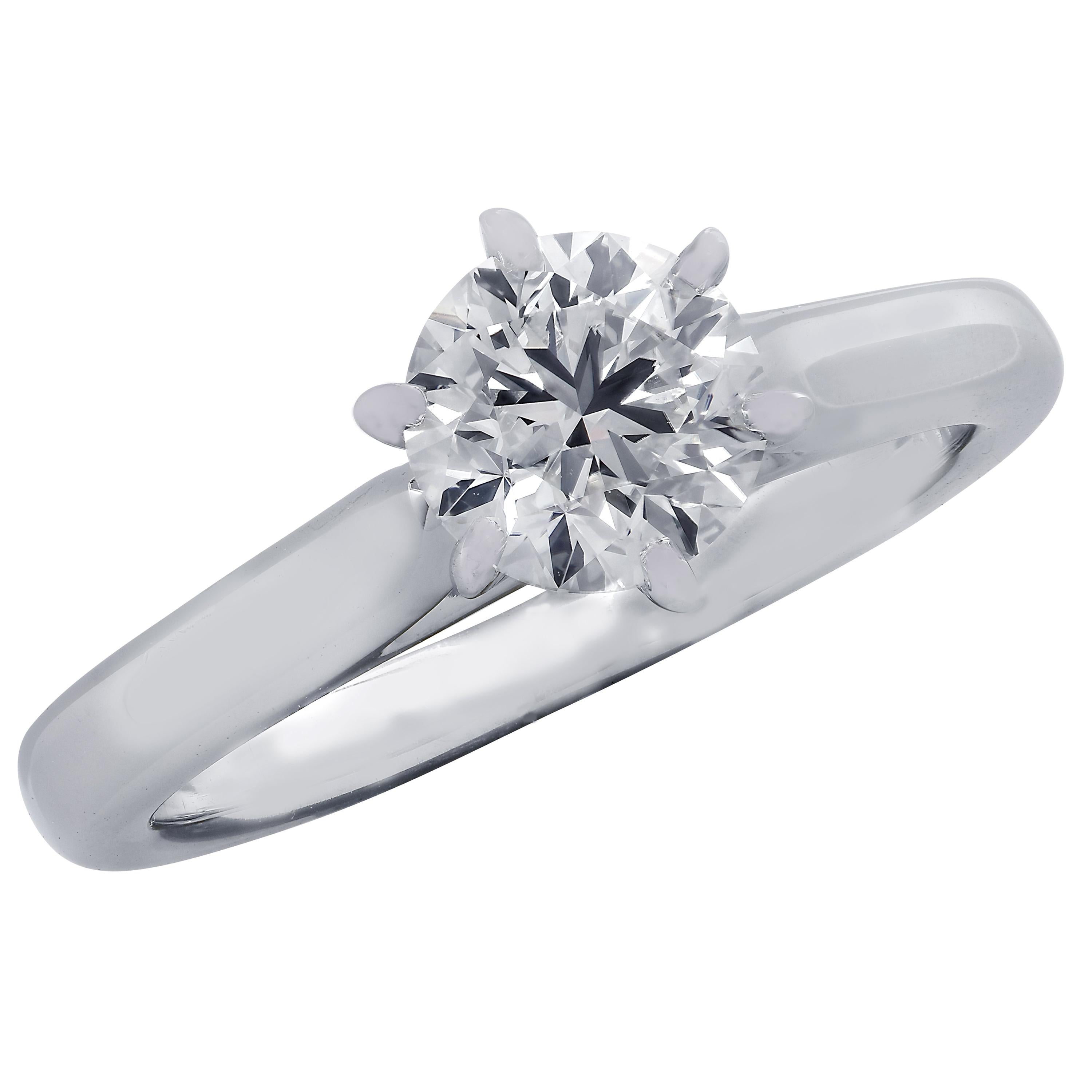 GIA Certified .90 Carat Diamond Engagement Ring