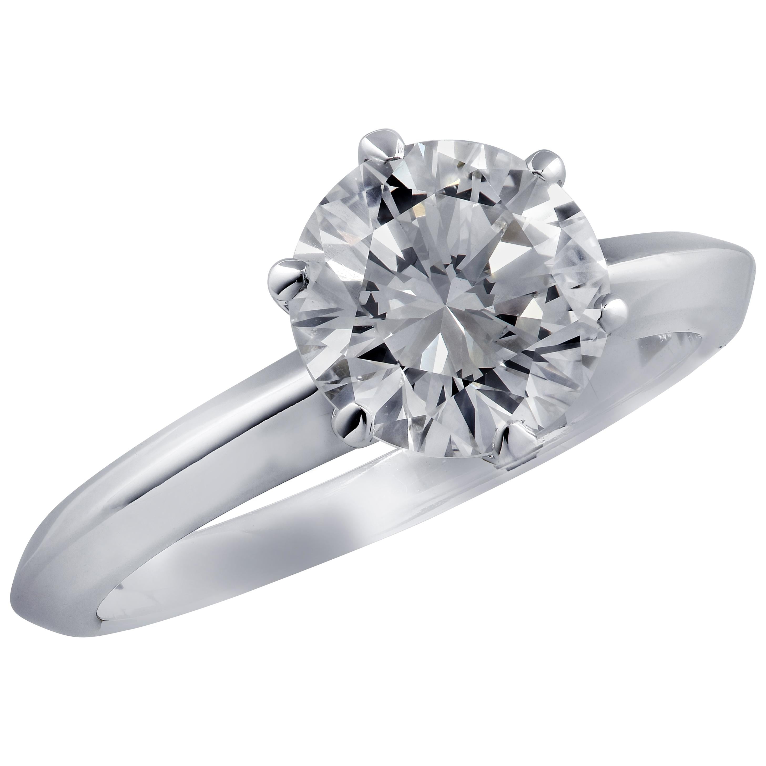 Vivid Diamonds GIA Certified 1.43 Carat Diamond Engagement Ring