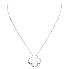 Van Cleef & Arpels Limited Edition Magic Alhambra Pendant and Necklace Large