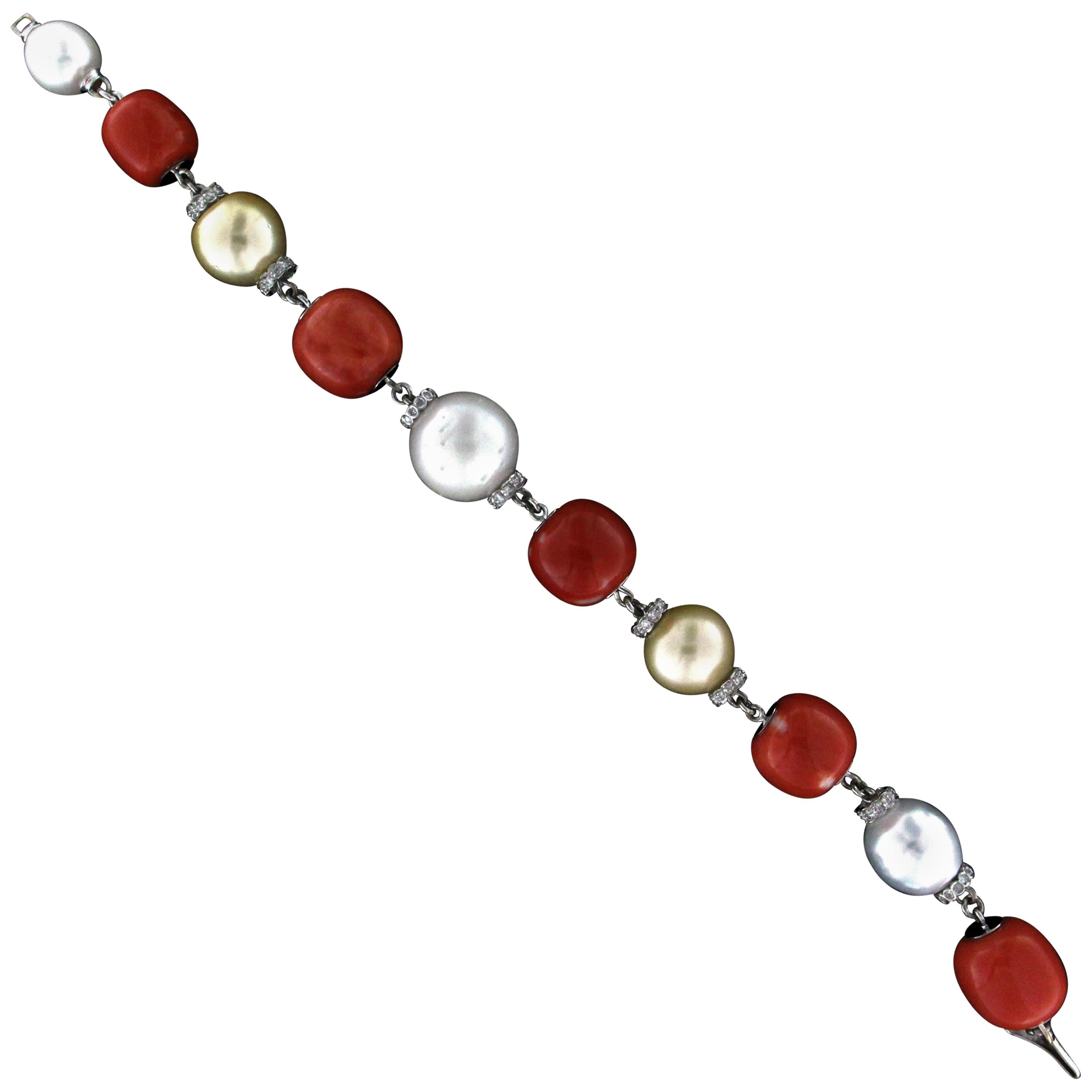 Antique Coral Bracelets 284 For Sale at 1stdibs