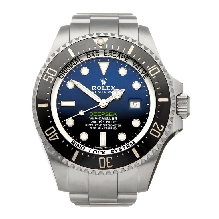 rolex sea dweller deepsea on wrist
