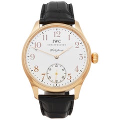 IWC Portugieser FA Jones 18 Karat Roségold IW544201 Armbanduhr