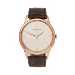 Vintage IWC CAL.89 18K Rose Gold Wristwatch