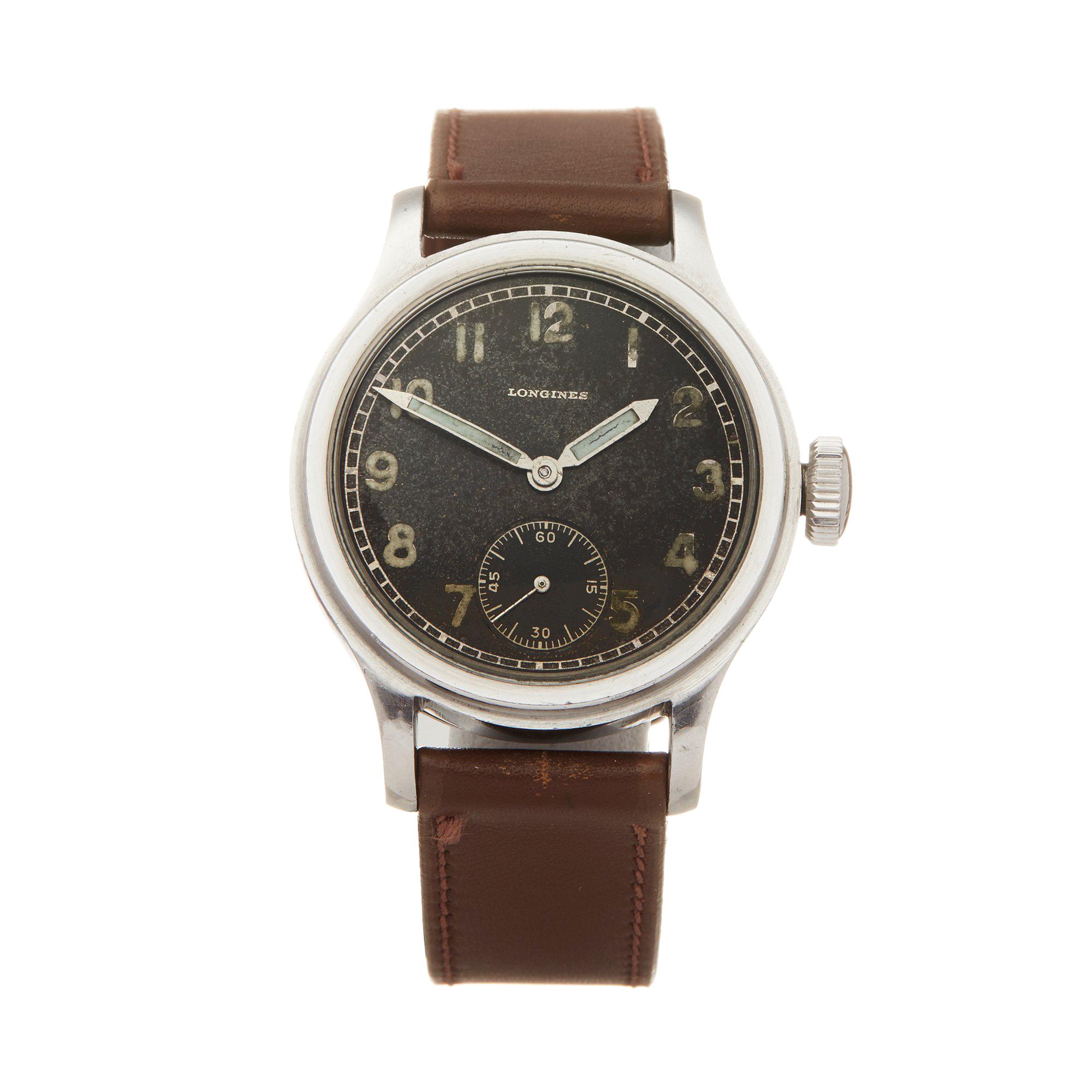 Longines Vintage Stainless Steel Wristwatch