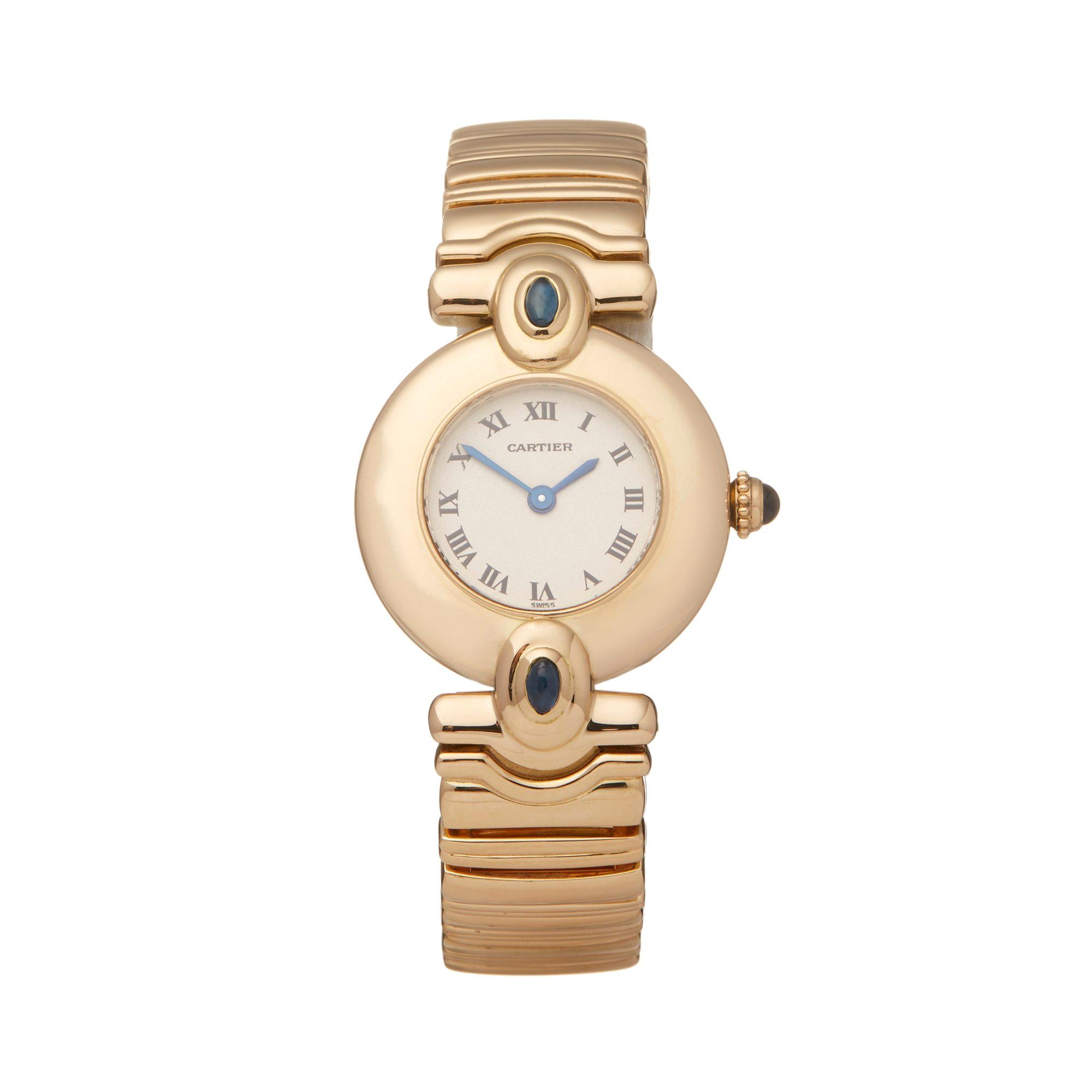 Cartier Colissee 18k Yellow Gold 1989 Wristwatch