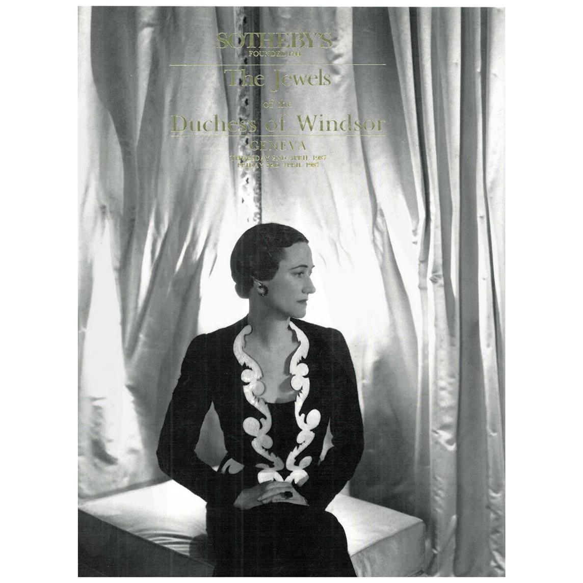 Book of the Jewels of the Duchess of Windsor, Sotheby's, April 1987