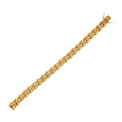 Antique Georg Jensen 18 Karat Gold Bracelet #306