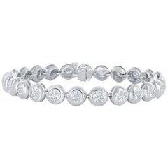 8 Carat Bezel Tennis Bracelet