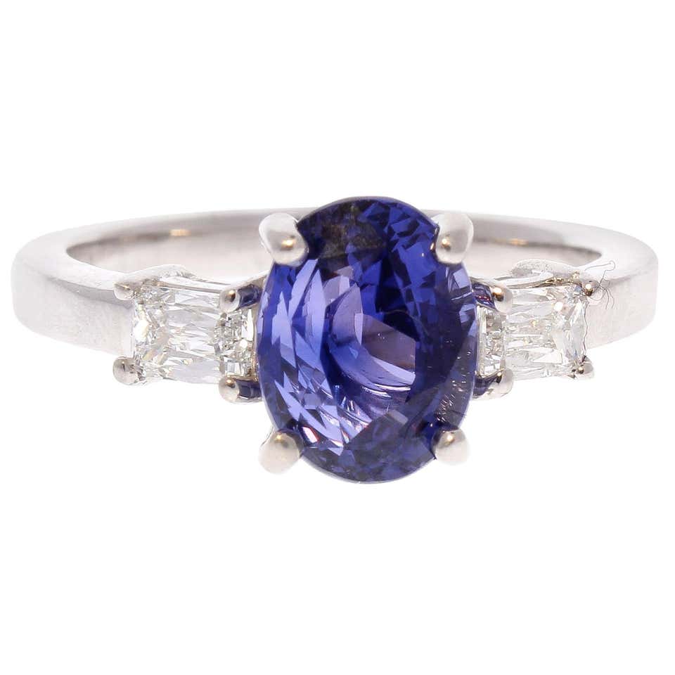 Antique Sapphire and Diamond Cocktail Rings - 15,023 For Sale at ...