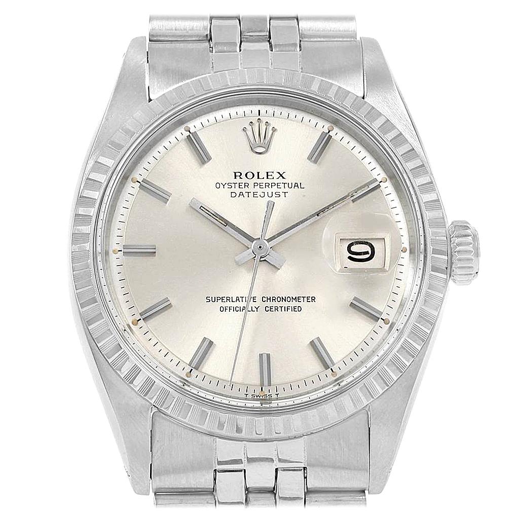 Rolex Datejust Automatic Steel Vintage Men's Watch 1603 For Sale