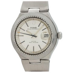 Vintage Tudor Stainless Steel Prince Oysterdate Wristwatch Ref 9101/0