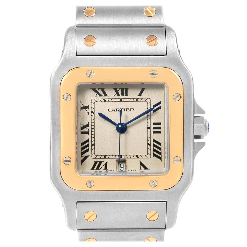 Cartier Santos Galbee Large Steel 