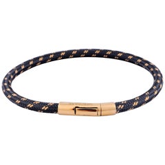 Tateossian Pop Chalif 18 Karat Gold Bracelet in Grey
