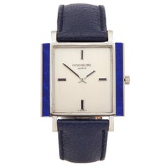 Patek Philippe Vintage Lapis Lazuli 18k White Gold 3579G