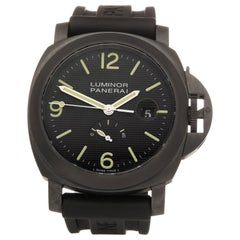 Panerai Luminor Power Reserve DLC Coated Stainless Steel PAM00028 Wristwatch