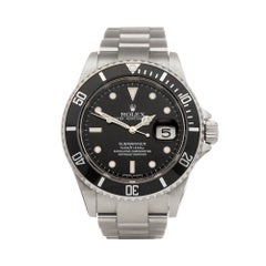 Rolex Submariner Stainless Steel 16610 Wristwatch