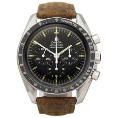 Omega Speedmaster Straight Writing Stainless Steel 145022 69 ST Wristwatch