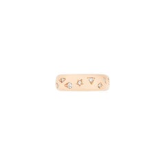Pommeliato Iconica Medium Ring in Rose Gold and Diamonds A.910650MBO7
