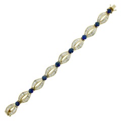 Diamond, Gold and Antique Link Bracelets - 2,958 For Sale at 1stdibs ...