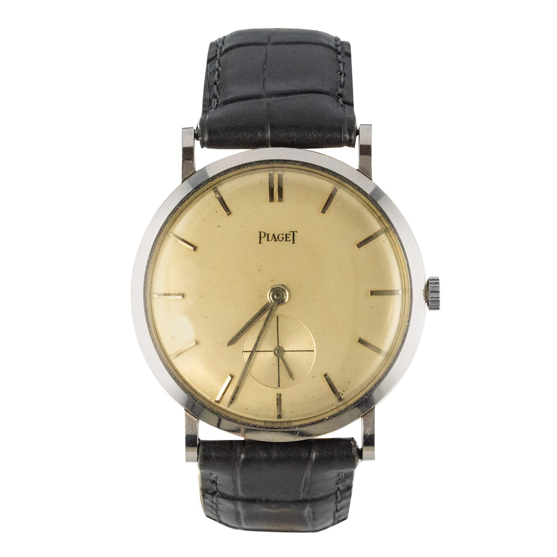 1960s Piaget Retro Men Wristwatch