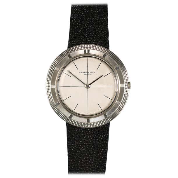 Audemars Piguet White Gold Ultra-Thin Wristwatch, circa 1950s at ...