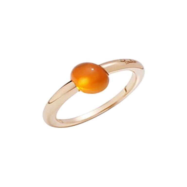 Pomellato Ring in Rose Gold with Opal Di Fuoco A.B004O-O7OO