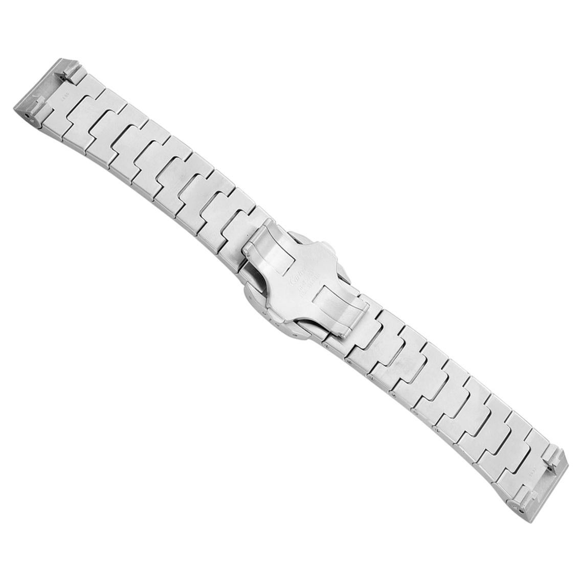 Cartier Santos 100 Bracelet steel 21mm for $949 for sale from a Trusted  Seller on Chrono24