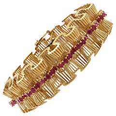 Retro Tiffany & Co. Ruby Bracelet