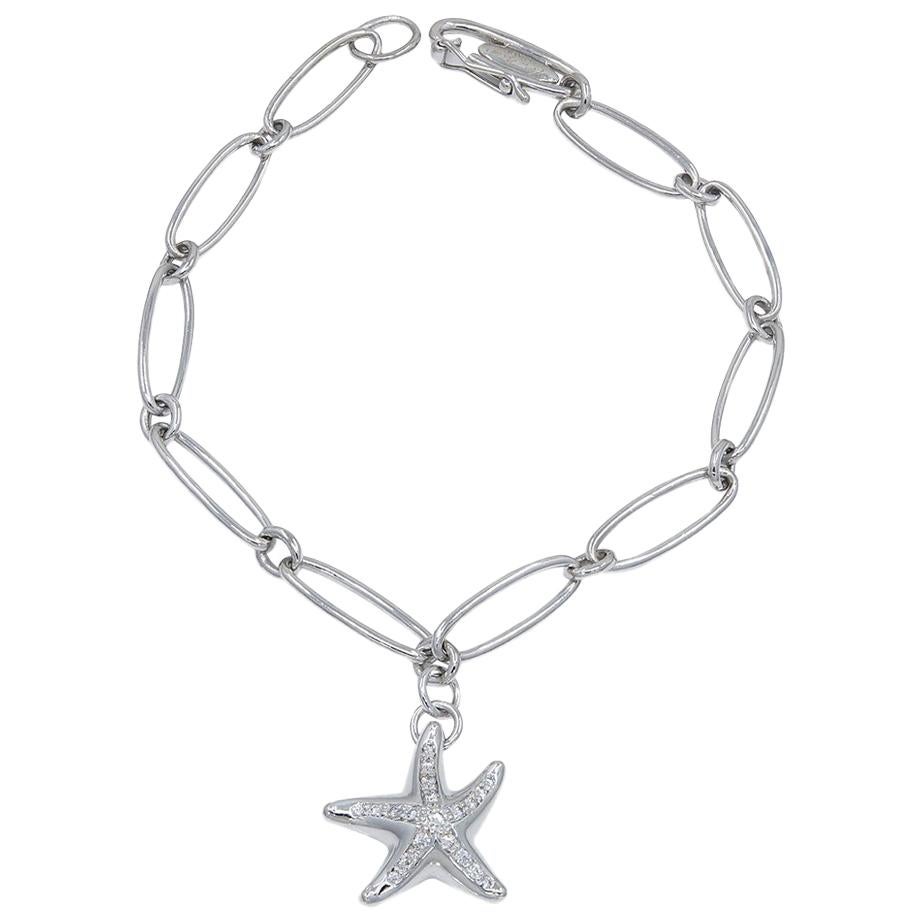 Platinum Tiffany & Co. Elsa Peretti Starfish Bracelet