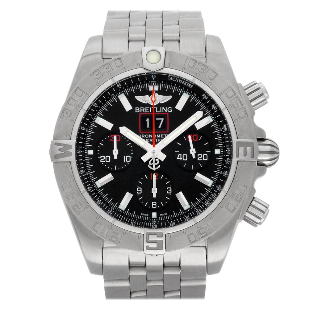 Certified Authentic Breitling Blackbird 5820, White Dial For Sale