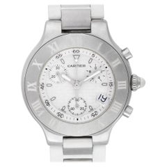 Certified Authentic Cartier Must 213588, White Dial