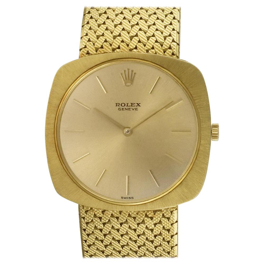 Certified Authentic Rolex Vintage Collection 6300, Black Dial For Sale