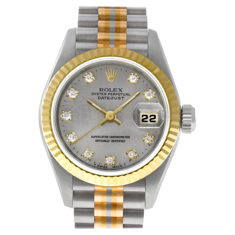 Certified Authentic Rolex Datejust 14280, White Dial For Sale