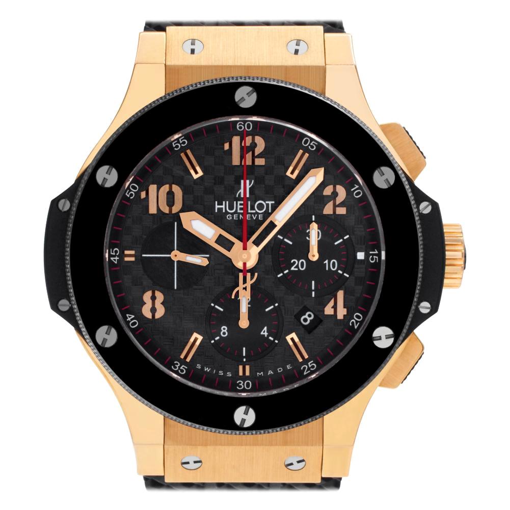 Certified Authentic Hublot Big Bang 22200, Gold Dial