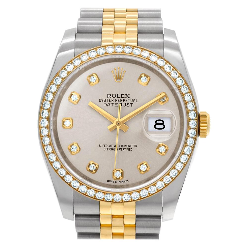 rolex datejust 41 diamond bezel