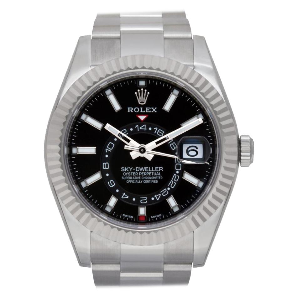 Certified Authentic Rolex Sky-Dweller 22740, Blue Dial For Sale