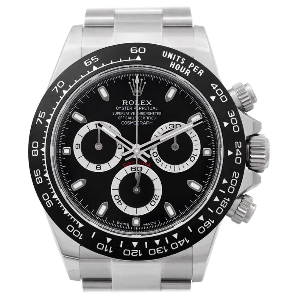 Certified Authentic Unworn Black Dial 