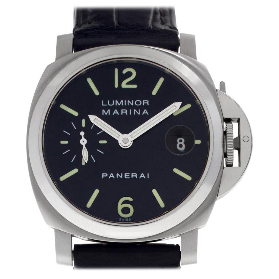 Certified Authentic Panerai Luminor 5700, Blue Dial For Sale