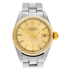 Certified Authentic Rolex Date 2580, Missing Dial