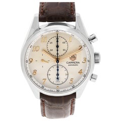 Certified Authentic TAG Heuer Carrera 2880, White Dial