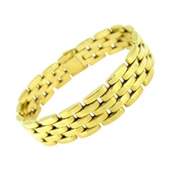 Cartier Maillon Panthere Yellow Gold 5-Row Link Bracelet