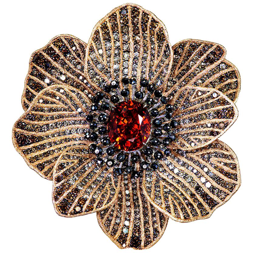 Antique Ruby Brooches 1,090 For Sale at 1stdibs