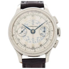 Vintage Longines Chronograph 13ZN Stainless Steel, 1939