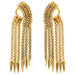 Spritzer & Fuhrmann Gold Vintage Earrings