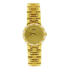 Montre-bracelet Piaget Dancer en or jaune et diamants