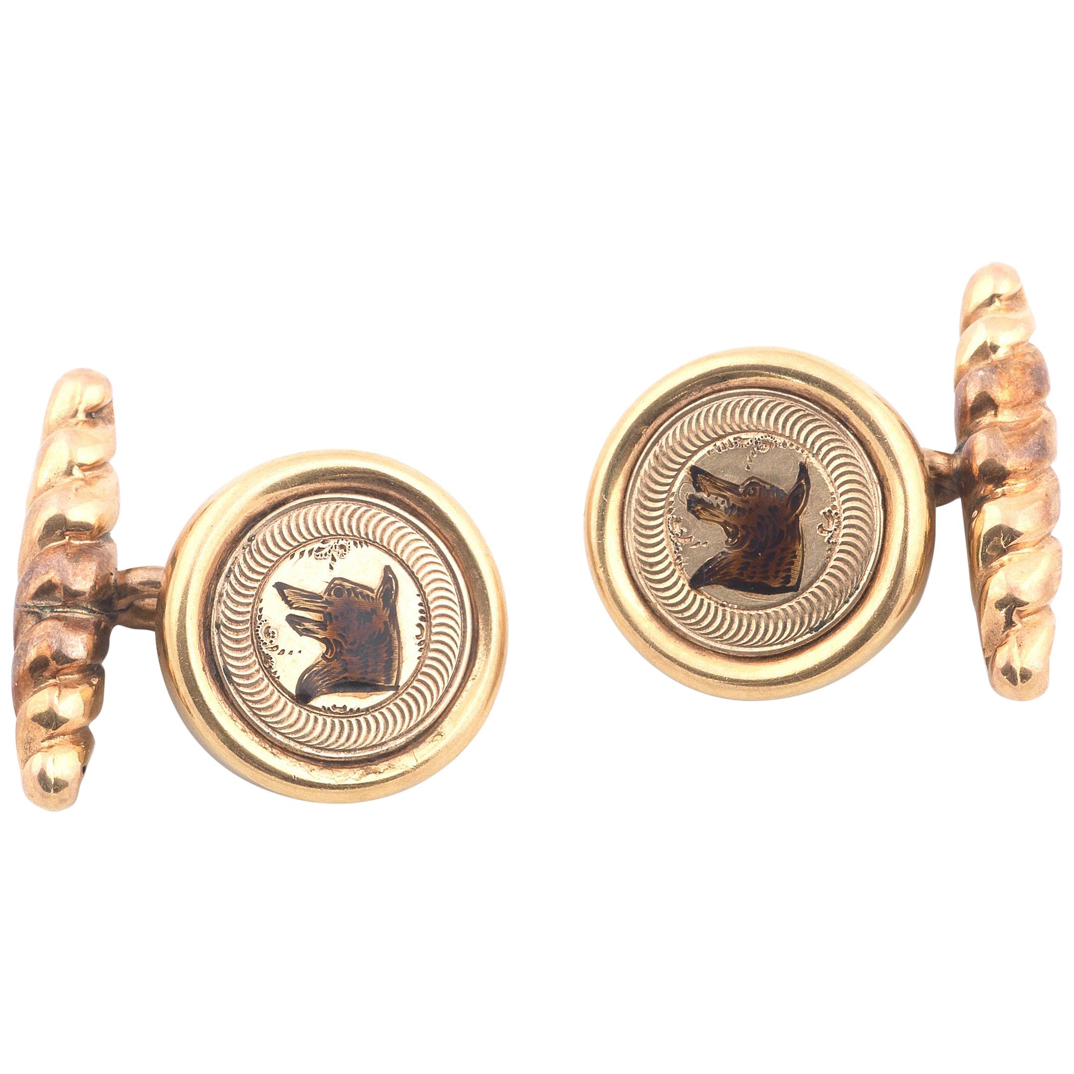 Dog & Bone Cufflinks