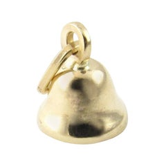 14 Karat Yellow Gold Bell Charm